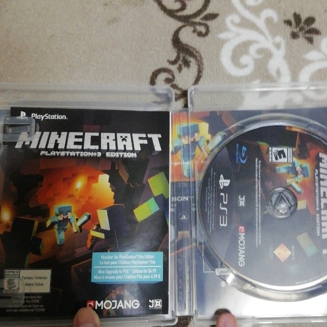 PlayStation3(プレイステーション3)のマインクラフト Minecraft　PS3 エンタメ/ホビーのゲームソフト/ゲーム機本体(家庭用ゲームソフト)の商品写真