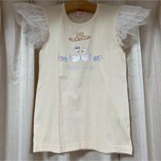 シャーリーテンプル(Shirley Temple)のお値下げしました！新品未使用　シャーリーテンプル スワントップス140(Tシャツ/カットソー)