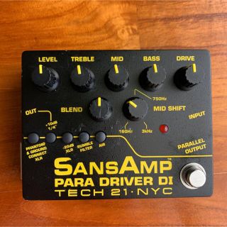 TECH21 SANSAMP PARA DRIVER DI(エフェクター)