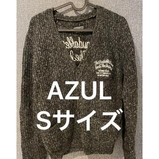 アズールバイマウジー(AZUL by moussy)のMeg様専用　AZUL 刺繍ニットカーディガン(カーディガン)
