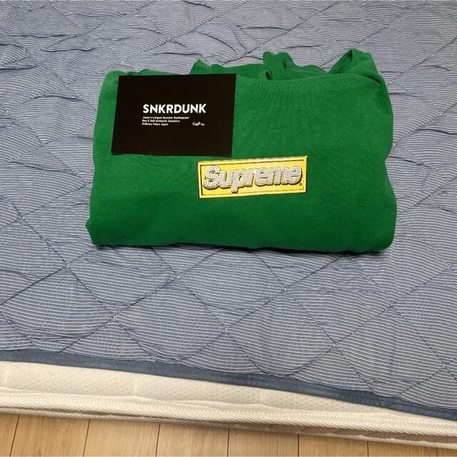 Supreme Bling Box Logo Hooded Sweatshirt