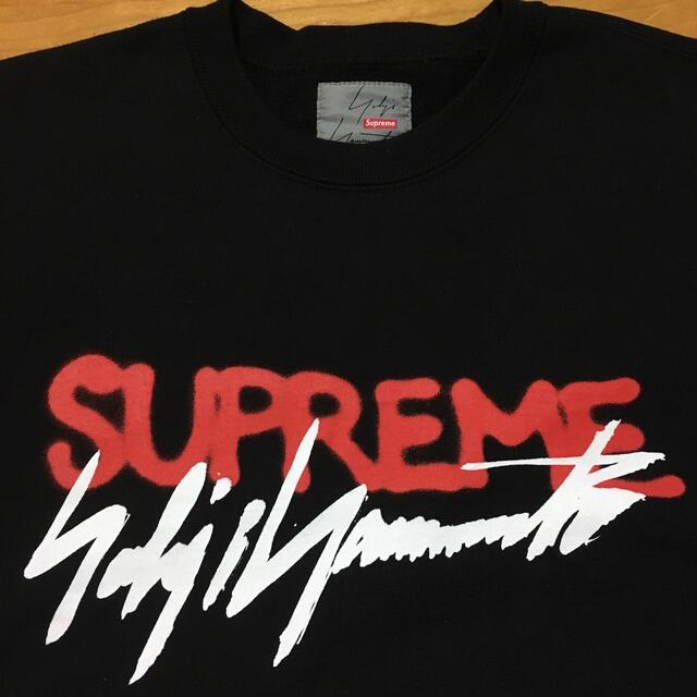 Supreme Yohji Yamamoto Crewneck 黒 M