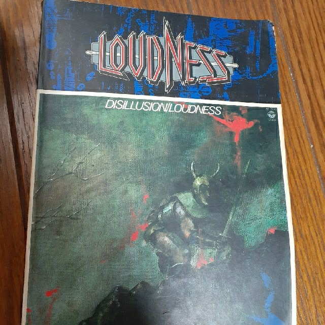 バンドスコア　LOUDNESS　ラウドネス　撃剣霊化　★書き込みあり