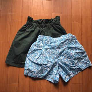 ユニクロ(UNIQLO)のUNIQLO 130センチ　スカート＆ショートパンツ(パンツ/スパッツ)