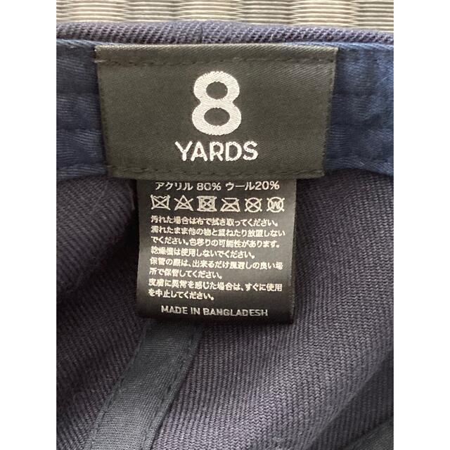 8YARDS キャップ 帽子 ネイビー メンズの帽子(キャップ)の商品写真