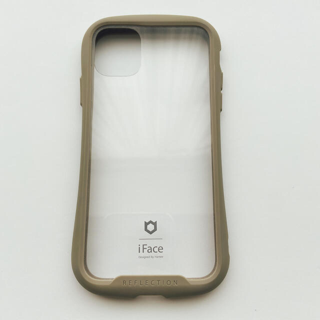 iPhone(アイフォーン)のiFace 正規品　クリア　ベージュ　iPhone 11 スマホ/家電/カメラのスマホアクセサリー(iPhoneケース)の商品写真