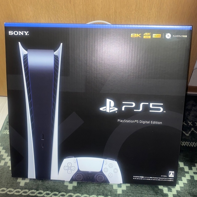 【新品未使用】PS5 デジタルエディション 本体