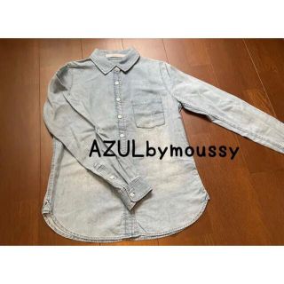 アズールバイマウジー(AZUL by moussy)のデニムシャツ azulbymoussy(シャツ/ブラウス(長袖/七分))