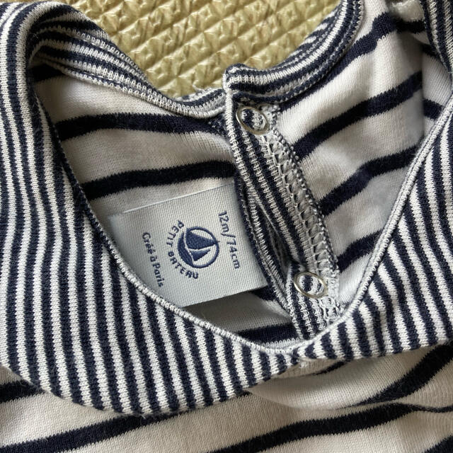 PETIT BATEAU(プチバトー)のプチバトー　ワンピース キッズ/ベビー/マタニティのベビー服(~85cm)(ワンピース)の商品写真