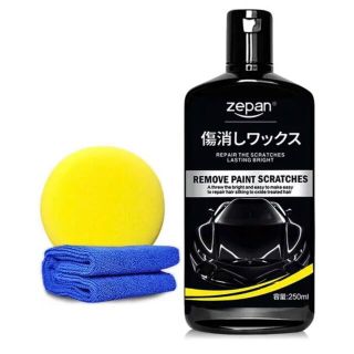 【新品未使用品】zepan 傷消しカーワックス キズ消し 250ml(メンテナンス用品)