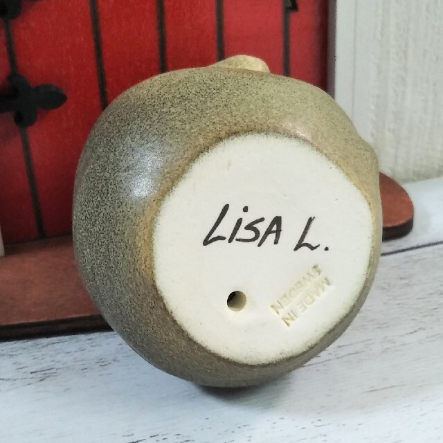 Lisa Larson(リサラーソン)の新品◆リサラーソン 3匹のネズミ グレー せかほし Lisa Larson 北欧 インテリア/住まい/日用品のインテリア小物(置物)の商品写真