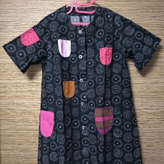 マリメッコ(marimekko)のマリメッコ キッズワンピース 116-122 イロイネンタッキ(ワンピース)