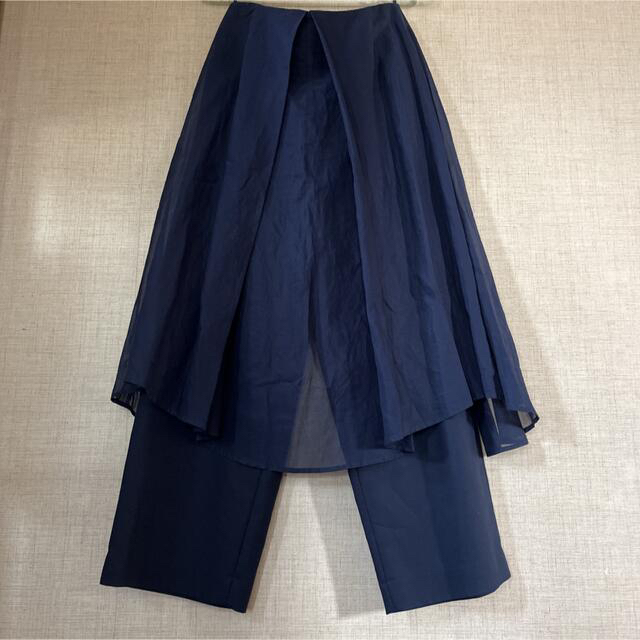 ENFOLD スカート レイヤード パンツ - カジュアルパンツ