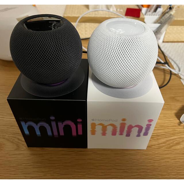 APPLE HomePod mini/スペースグレイ/ホワイトセット - sorbillomenu.com