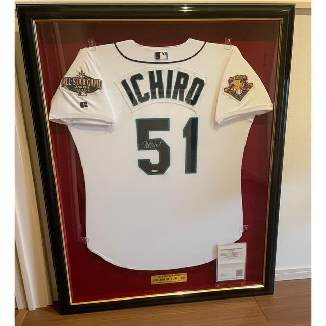 MLB イチロー 直筆サイン入り ルーキーイヤー ジャージ UDA 証明書