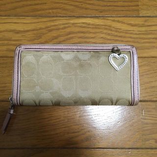 コーチ(COACH)の正規　coach  長財布　ピンク(財布)