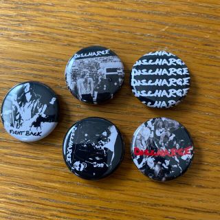 アンダーカバー(UNDERCOVER)のdischarge バッジ　affa blackflag ピンズ　supreme(その他)