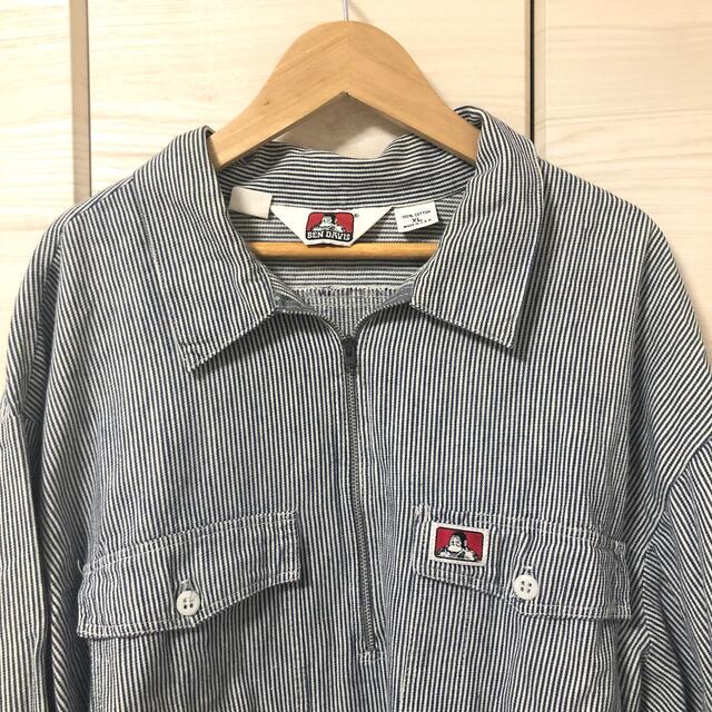 シュプリームベンデイビスハーフジップワークシャツ 新品未使用