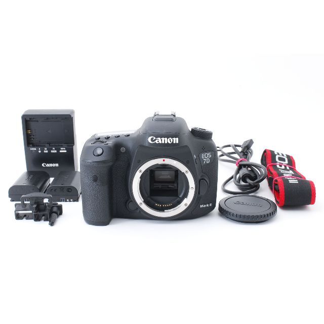 キャノン Canon EOS 7D マーク2 《ショット数わずか2414回》付属品