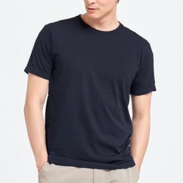 UNIQLO(ユニクロ)の【愛様専用3/24まで】UNIQLO ドライ ストレッチ Tシャツ 半袖  メンズのトップス(Tシャツ/カットソー(半袖/袖なし))の商品写真
