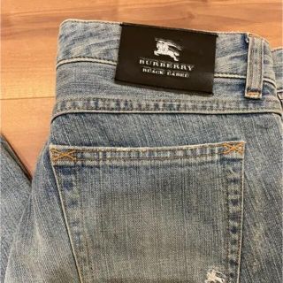 バーバリーブラックレーベル(BURBERRY BLACK LABEL)のBURBERRY  BLACK LABEL バーバリー　ダメージジーンズ(デニム/ジーンズ)