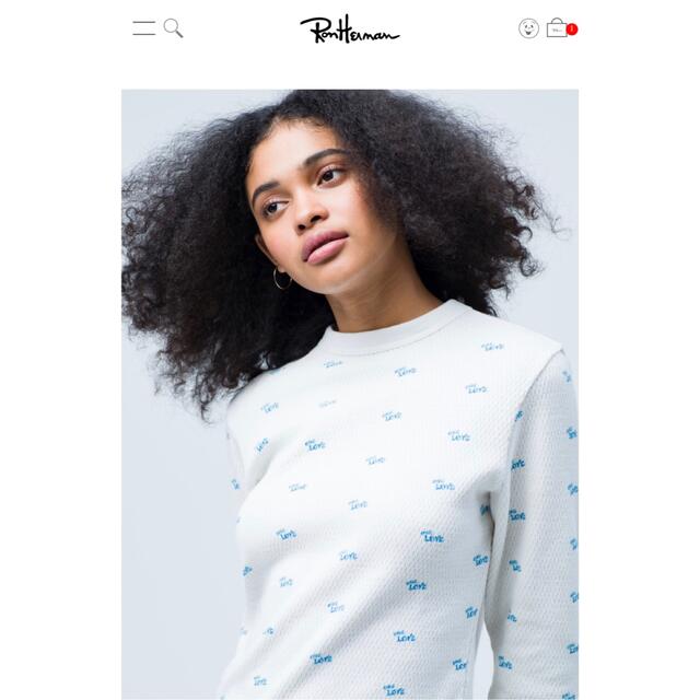 One Love Waffle Pullover ロンハーマン オンライン完売 elearning