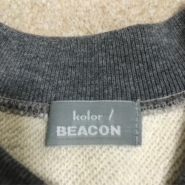 kolor(カラー)のkolor beacon パッチワークスウェット メンズのトップス(スウェット)の商品写真