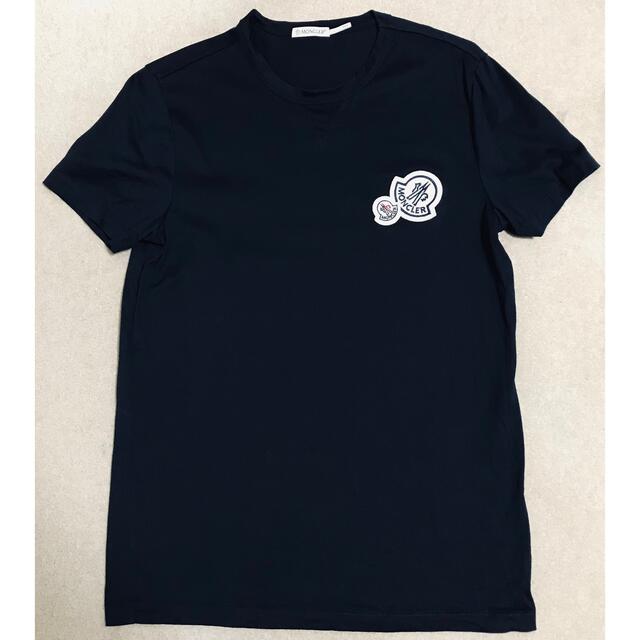 モンクレール　ダブルワッペンロゴTシャツ