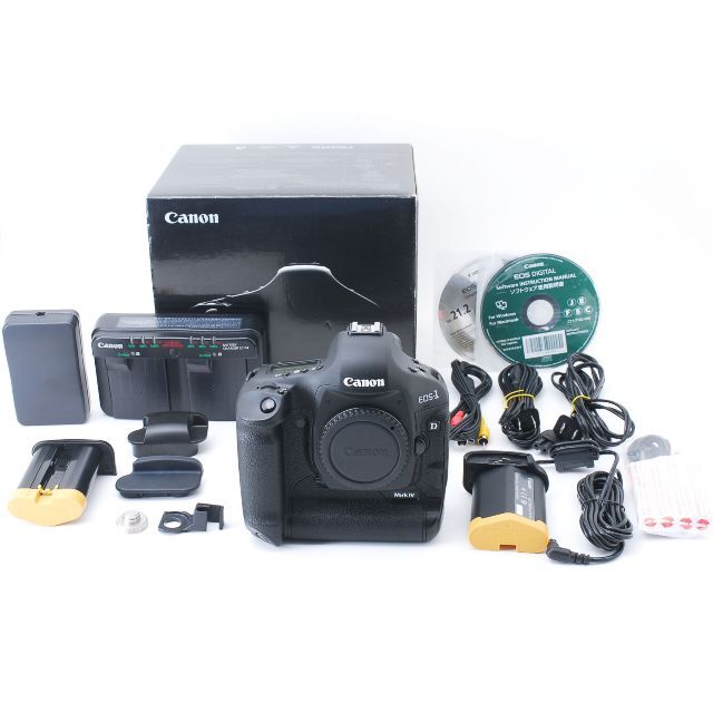 キャノン Canon EOS 1D マーク4 IV 《ショット数37487回》付属品