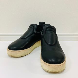 セリーヌ(celine)のセリーヌ プルオン レザースニーカーレディース 23㎝ スリッポン(スニーカー)