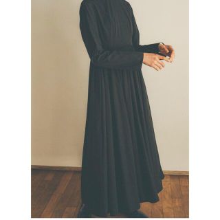 クラネ(CLANE)のCLANE　ANTIQUE VOLUME FLARE ONE PIECEクラネ (ロングワンピース/マキシワンピース)