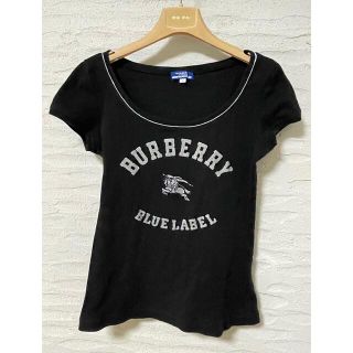 バーバリーブルーレーベル(BURBERRY BLUE LABEL)のBurberry ブルーレーベル　Tシャツ　日本製(Tシャツ(半袖/袖なし))