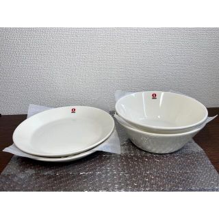 イッタラ(iittala)のイッタラ　ティーマ　プレート　ボウル　　ホワイト　新品未使用(食器)