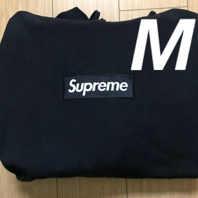 美品 Supreme box logo hooded sweatshirt