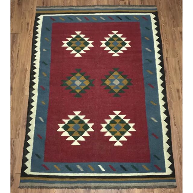 ペルシャ絨毯 キリム リビングサイズ No:29114のサムネイル