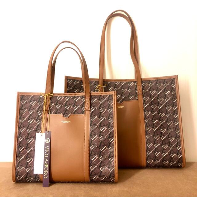 SHIPS(シップス)の【新品タグ付き】VIOLAd'ORO:別注 BRUNO TOTE (M) レディースのバッグ(トートバッグ)の商品写真