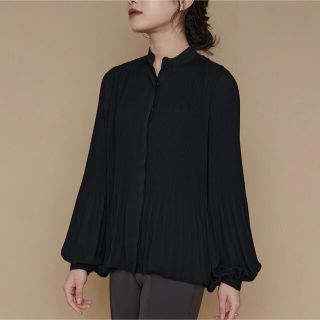 【最終価格】L'Or Pleats Chiffon Blouse(シャツ/ブラウス(長袖/七分))