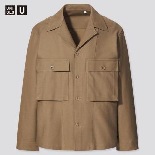 ユニクロ(UNIQLO)のUNIQLO　ジャージーシャツジャケット(シャツ)