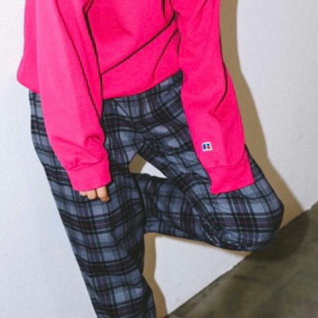 X-girl(エックスガール)のX-girl PLAID PANTS レディースのパンツ(その他)の商品写真