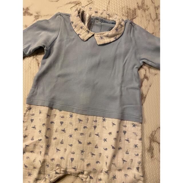 PETIT BATEAU(プチバトー)の【プチバトー】ベビー服　ロンパース キッズ/ベビー/マタニティのベビー服(~85cm)(ロンパース)の商品写真