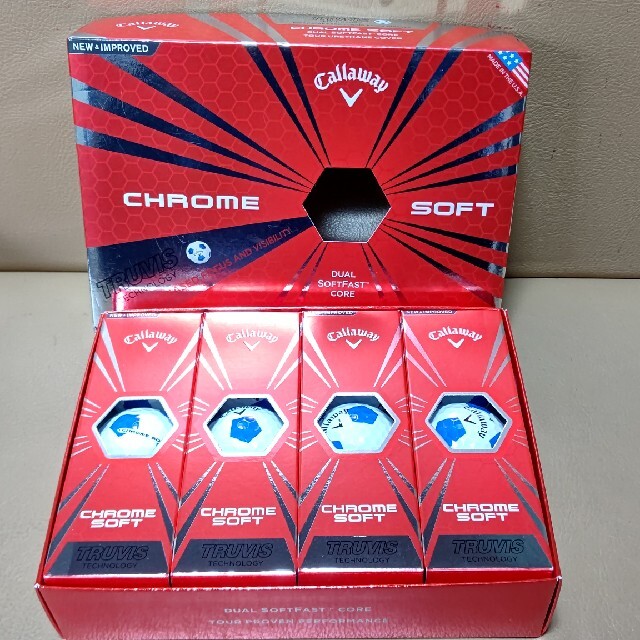 ゴルフボール Callaway CHROME SOFT TRUVIS