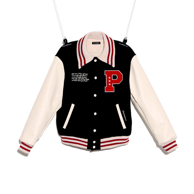 PMO VARSITY JACKET #1 BLACK | フリマアプリ ラクマ