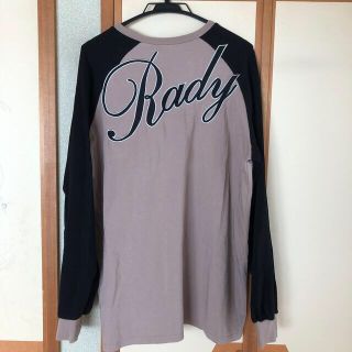 レディー(Rady)のたま子様専用　Rady バックロゴ　ロンＴ(Tシャツ(長袖/七分))