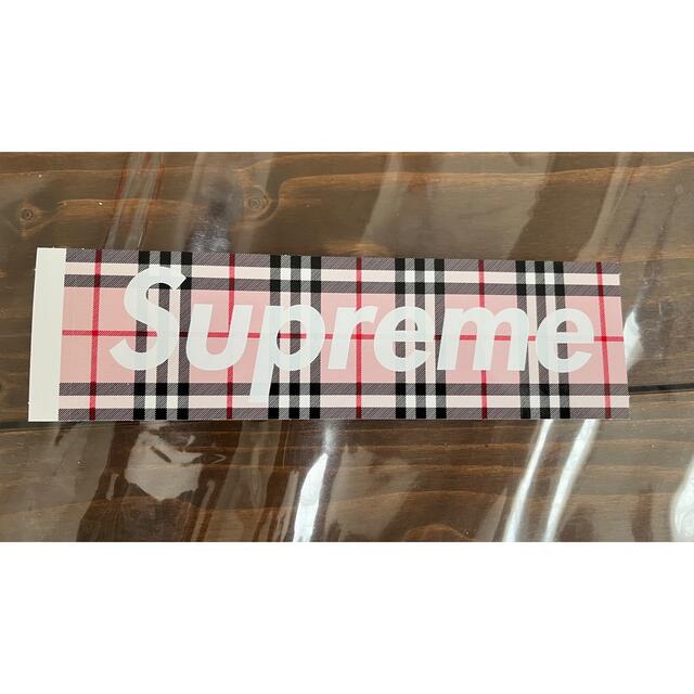 Supreme(シュプリーム)のsupreme Burberry ステッカー メンズのファッション小物(その他)の商品写真