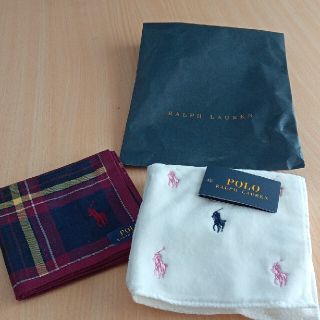 ポロラルフローレン(POLO RALPH LAUREN)のラルフローレン　POLO ハンカチ　ミニタオル(ハンカチ)