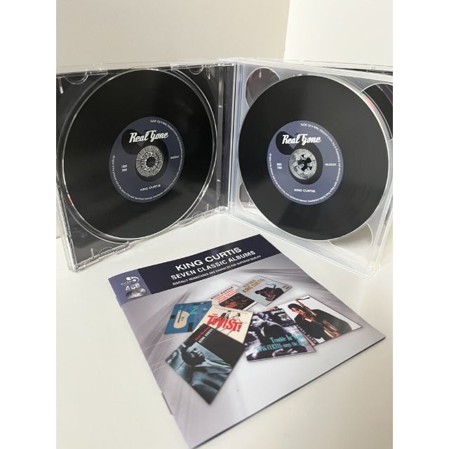 キング・カーティス　セブン・クラシック・アルバムズ　CD4枚　インポート　ジャズ エンタメ/ホビーのCD(ジャズ)の商品写真