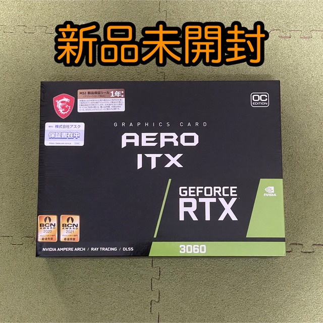 かわいい！ 3060 RTX GeForce 新品未開封 AERO OC 12G ITX PCパーツ