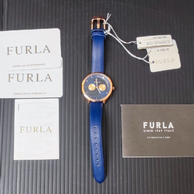 Furla(フルラ)のフルラ  腕時計 レディース メトロポリス 38mmブルーR4251102531 レディースのファッション小物(腕時計)の商品写真