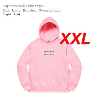 シュプリーム(Supreme)のsupreme burberry box logo Hooded パーカー(パーカー)