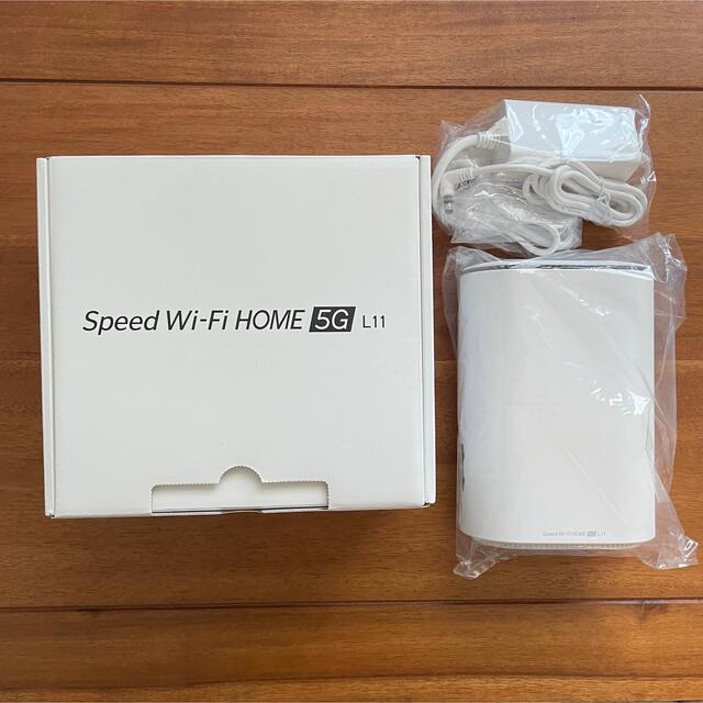 WiMAXホームルーターSpeed Wi-Fi HOME 5G L11 ホワイトその他